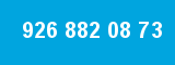 926 882 08 73 926 882 08 73